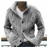 Men's knitted cardigan 02
